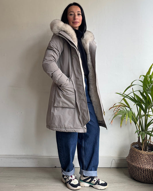 Grey Parka ~ Size M