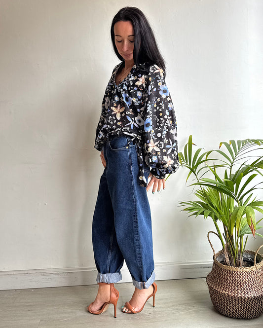 Munthe Floral Top ~ Size S