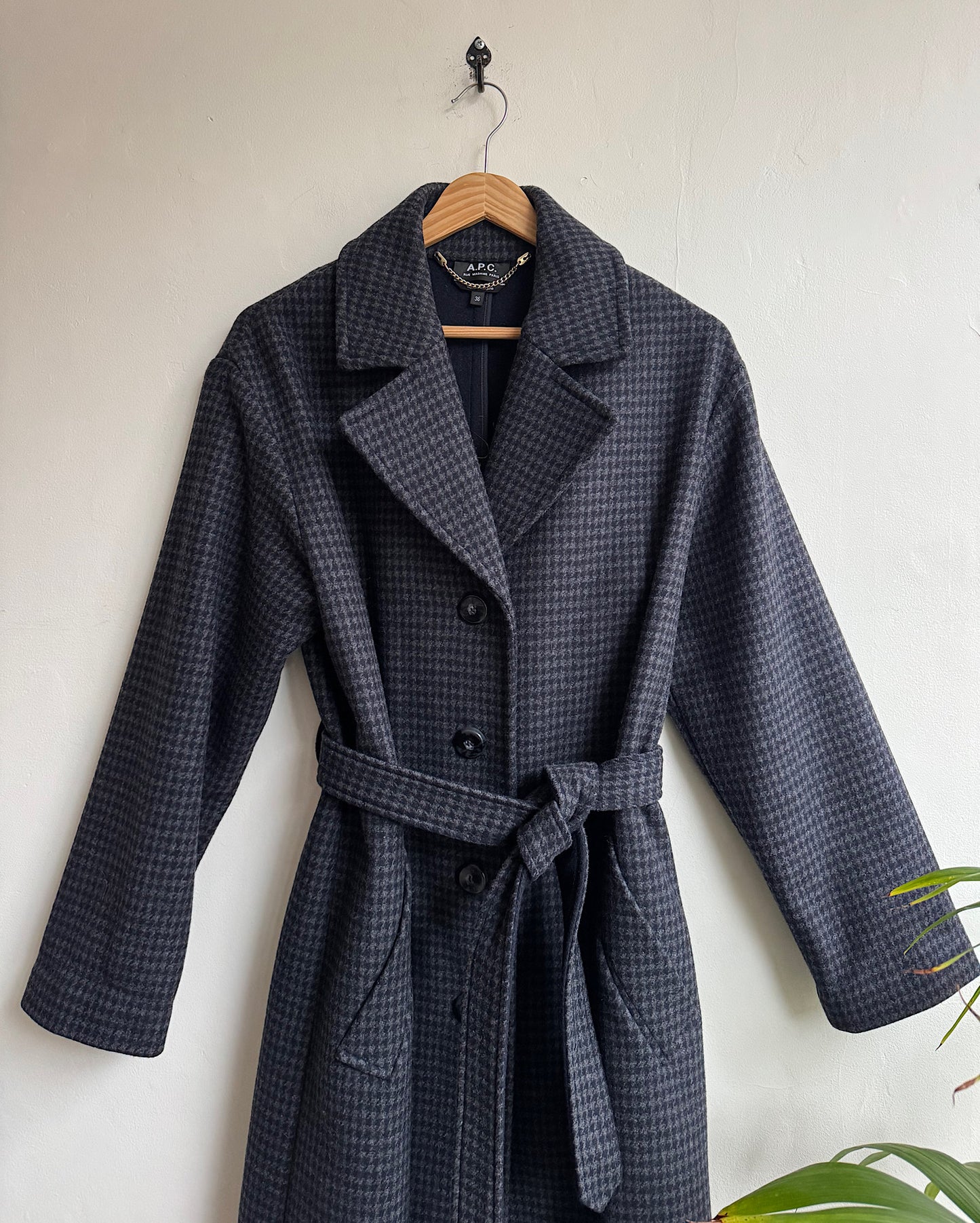 Houndstooth Coat ~ Size 8