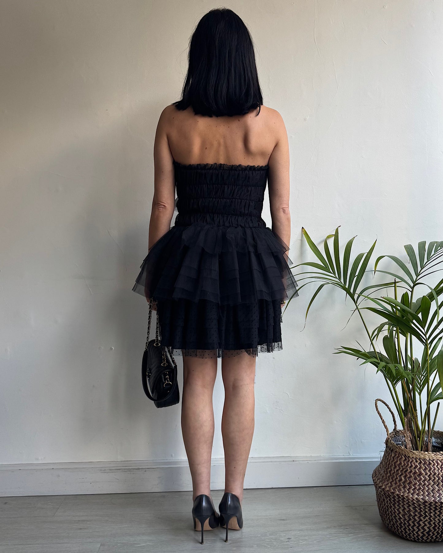 Strapless Mini Dress ~ Size 8