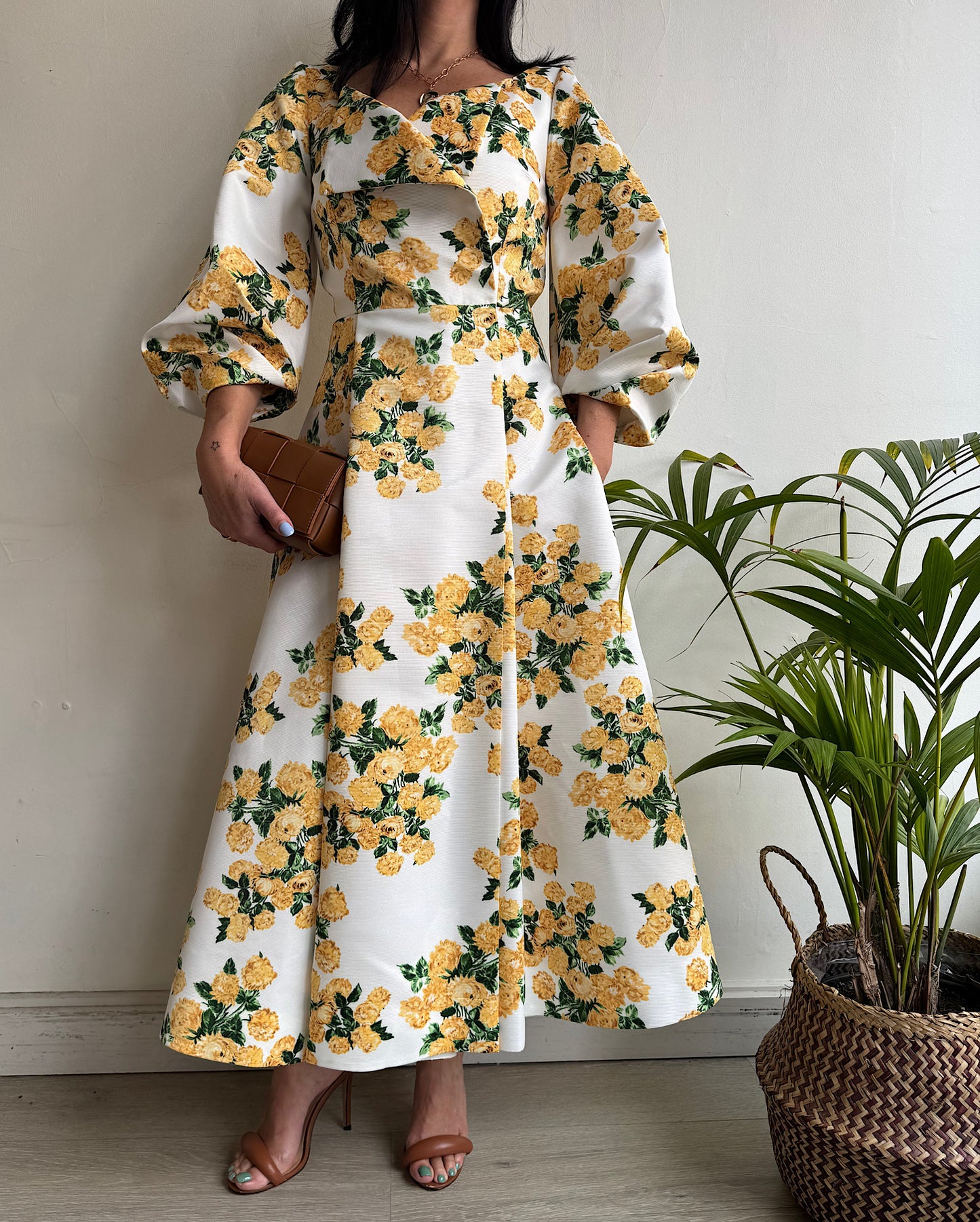 Floral Statement Dress ~ Size 8