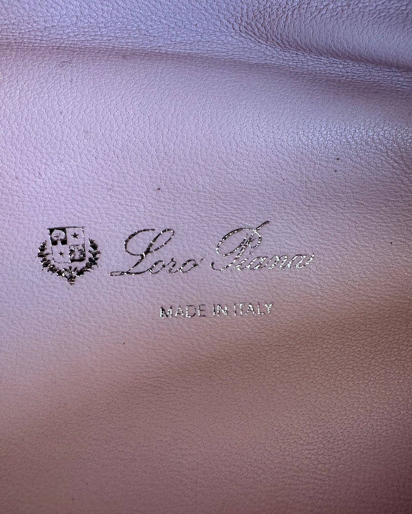 Baby Pink Leather Bag