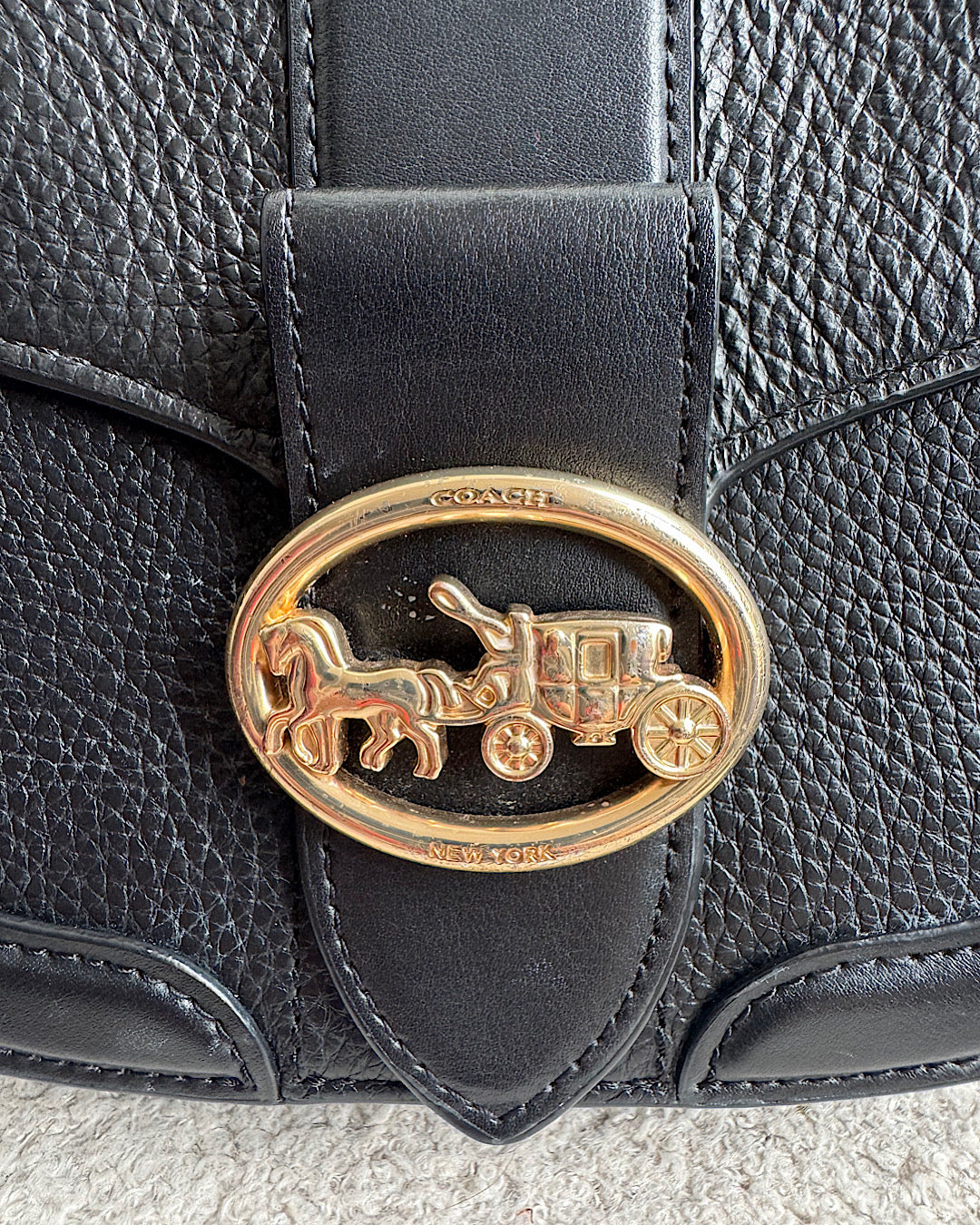 Coach Georgie Saddle Bag