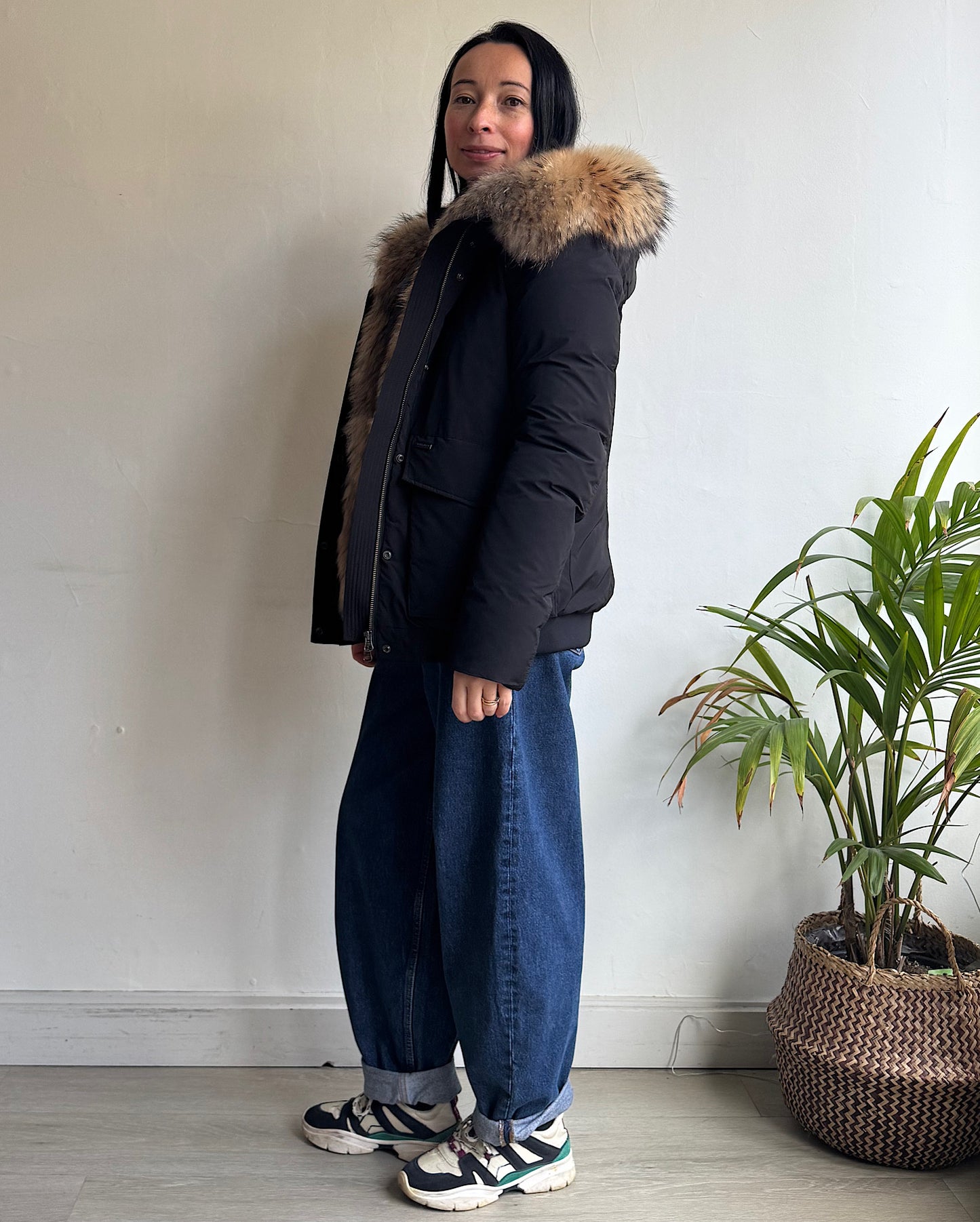 Black Parka ~ Size M