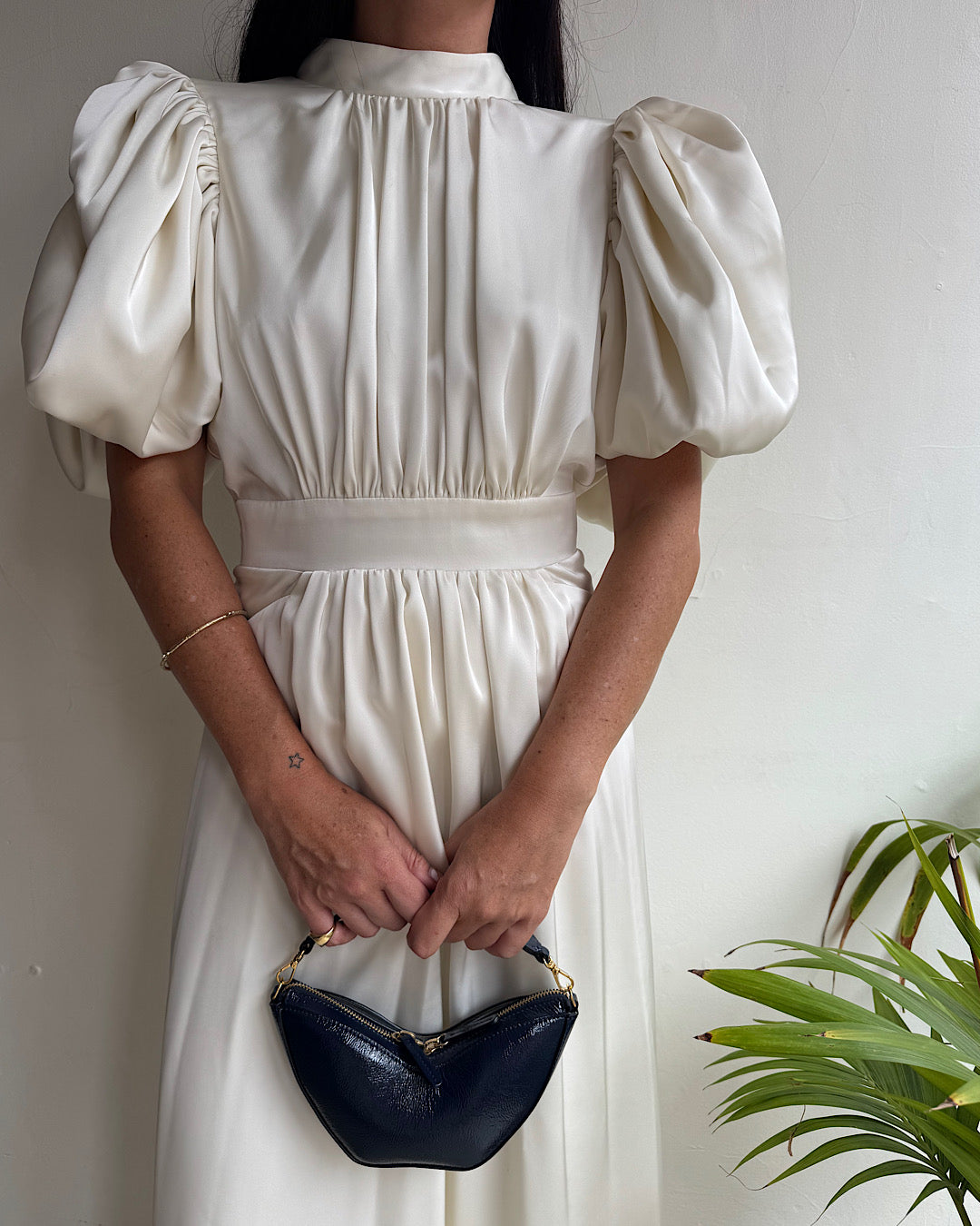 Rotate White Cut Out Back Dress ~ Size 10