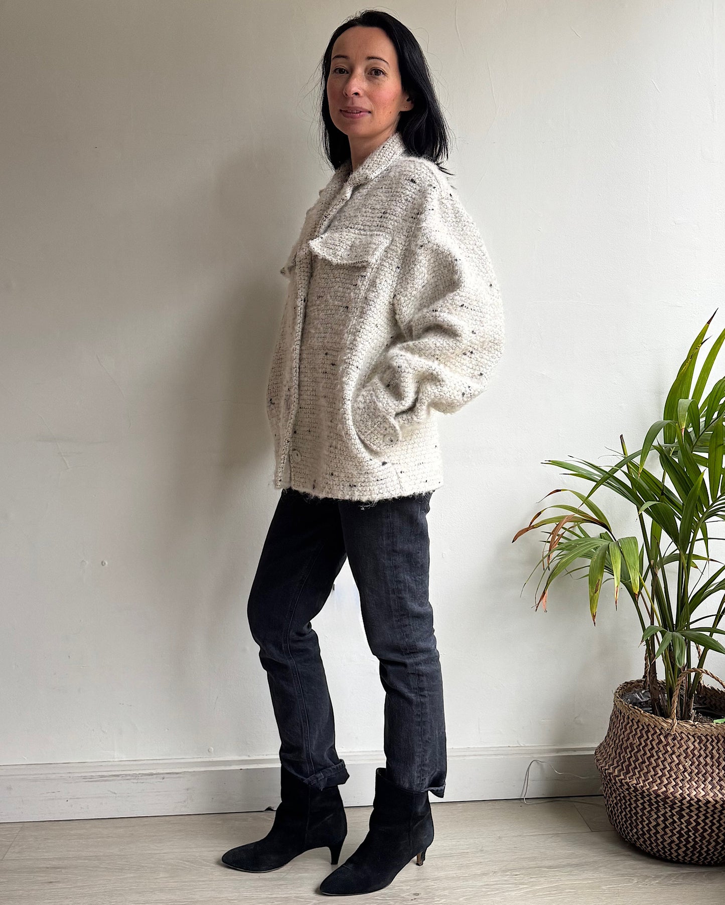 Cream Jacket ~ Size XS