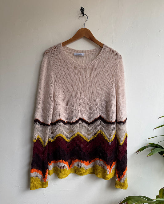 Cashmere & Silk Jumper ~ Size M