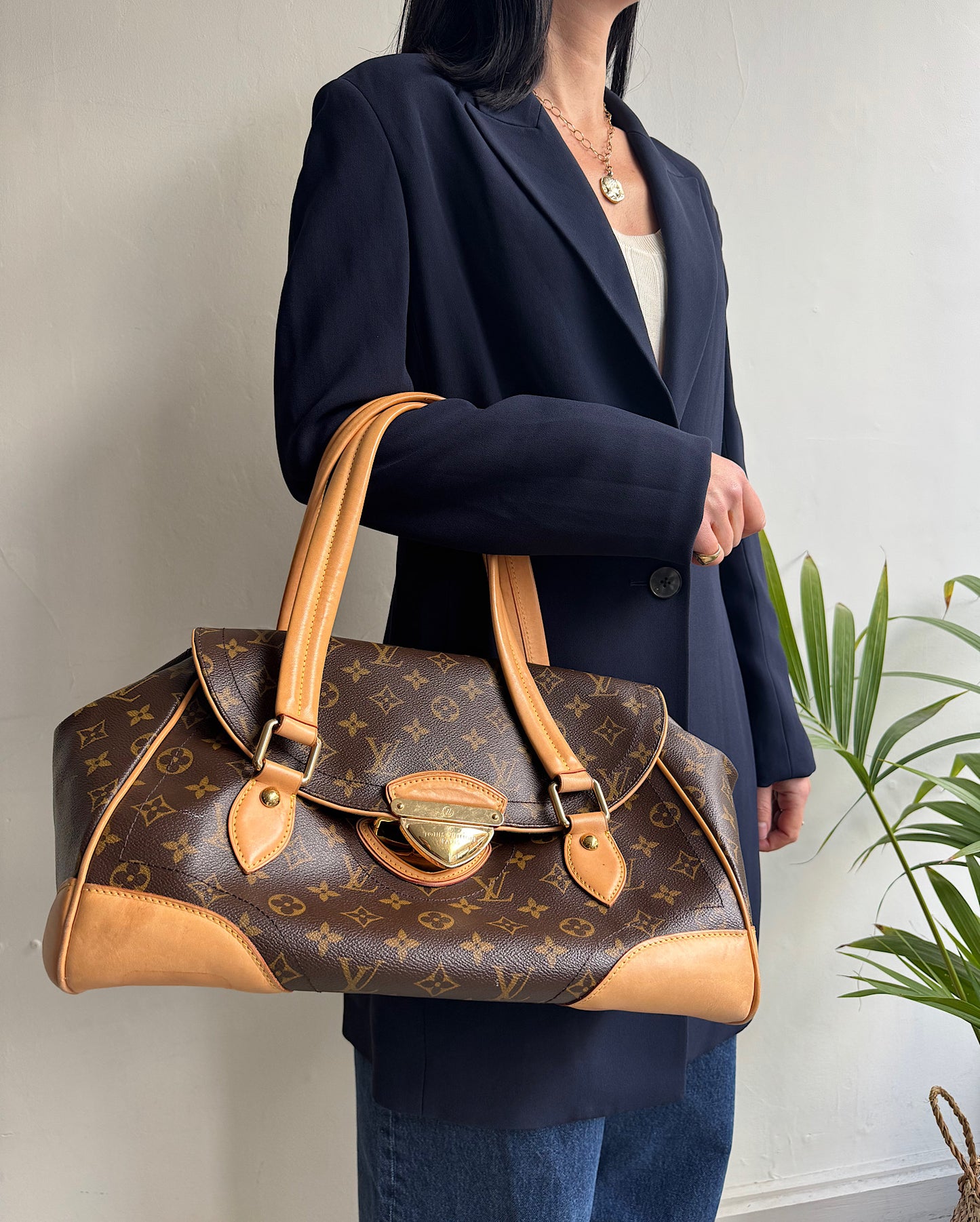 Navy Long Blazer ~ Size 10