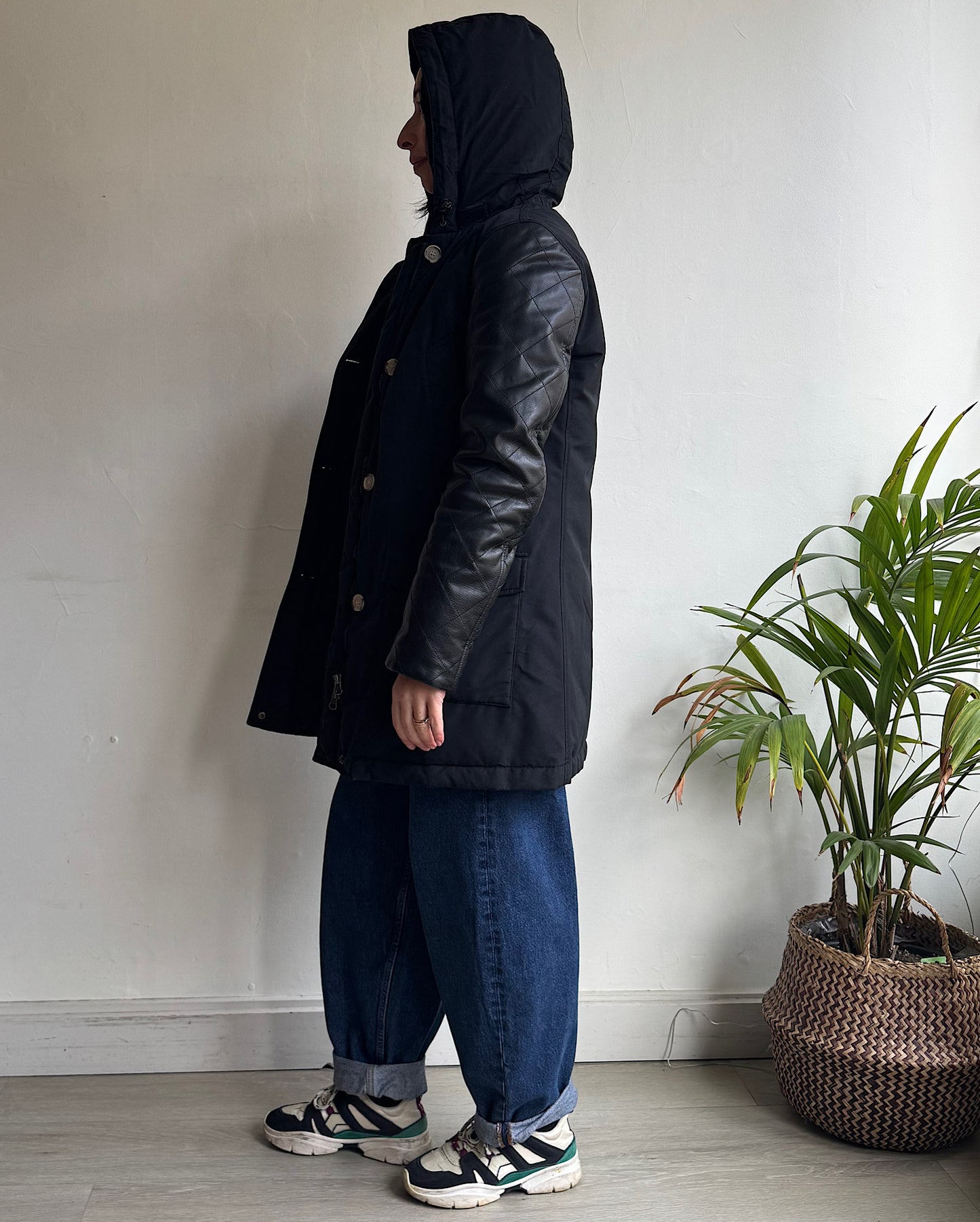 Black Parka ~ Size S