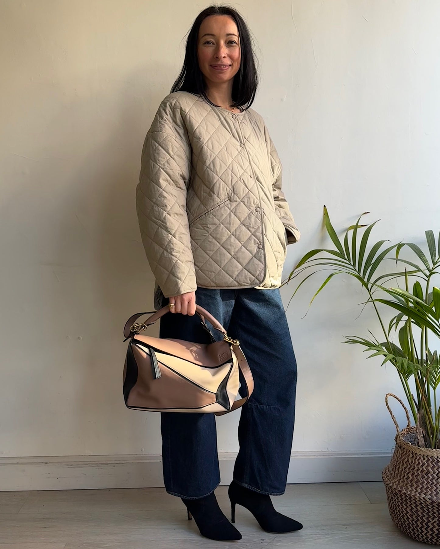 Quilted Jacket ~ Size 8/10