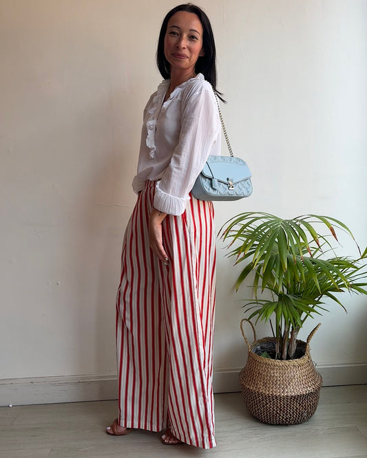 Forte Forte Striped Palazzo Trousers~ Size 12