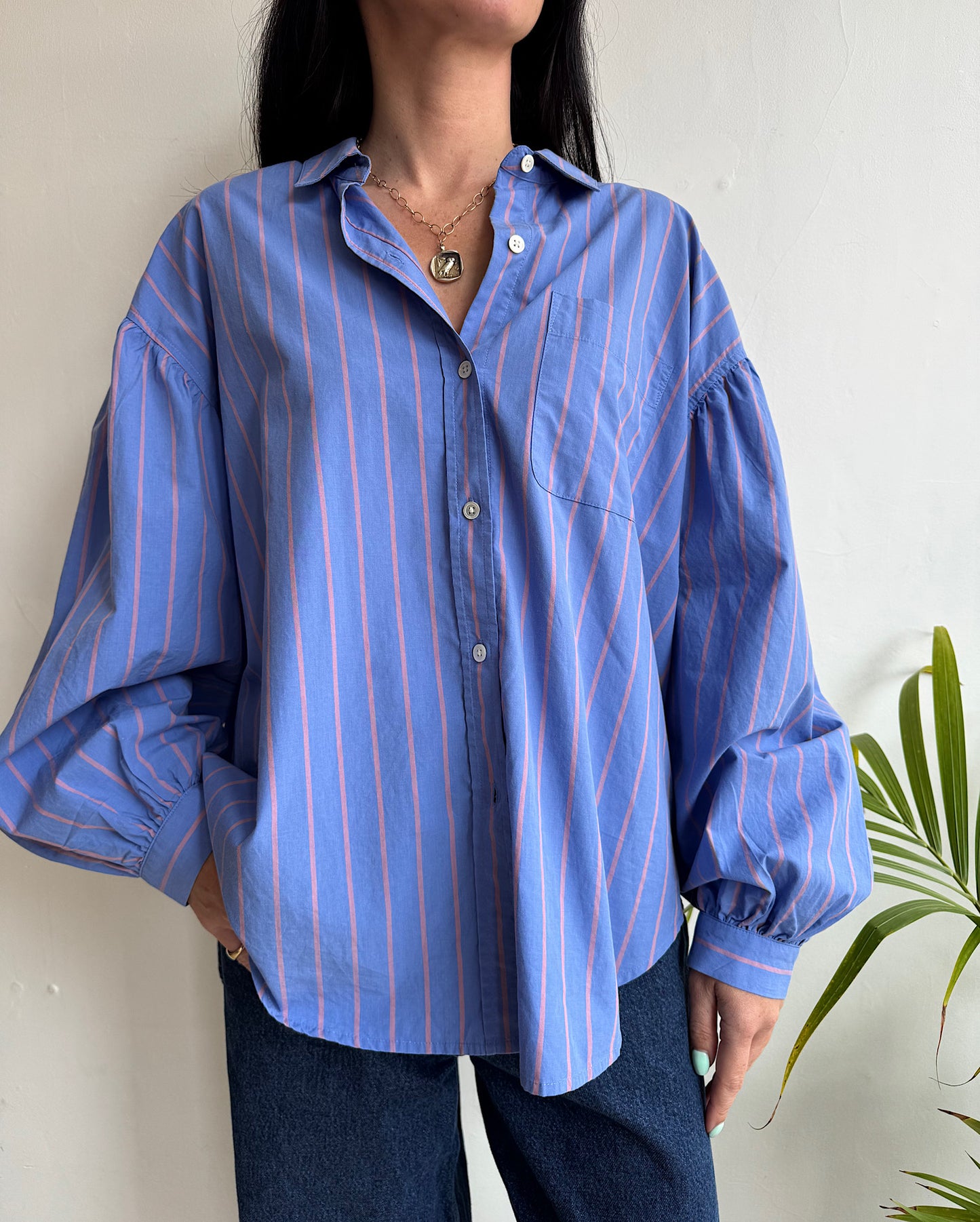 Rails Stripe Shirt ~ Size L