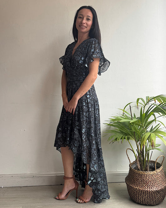 Bash Gunmetal Dress ~ Size  S