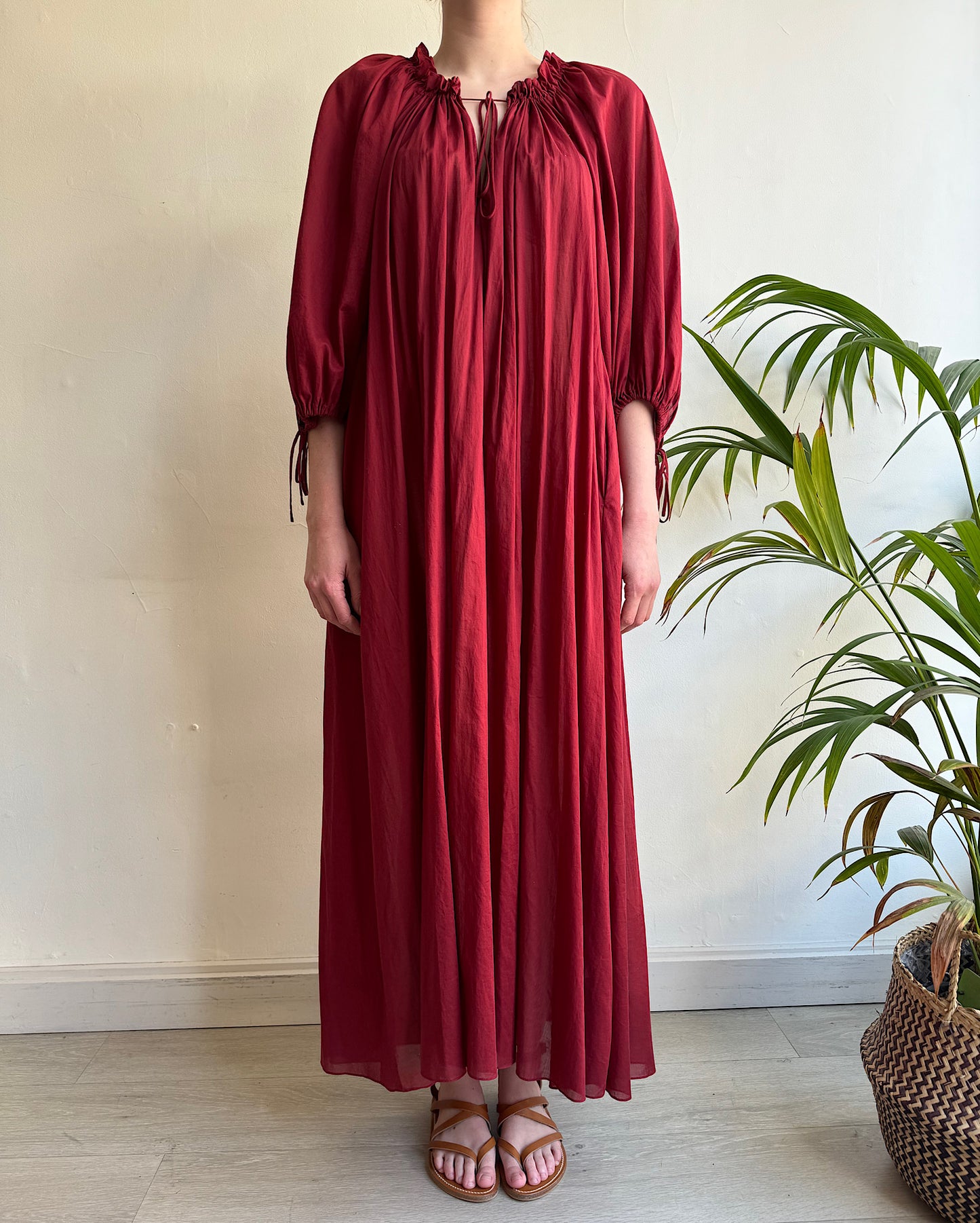 SALE Dark Red Maxi Dress ~ Size 8