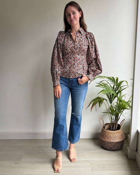 Floral Shirt ~ Size XS