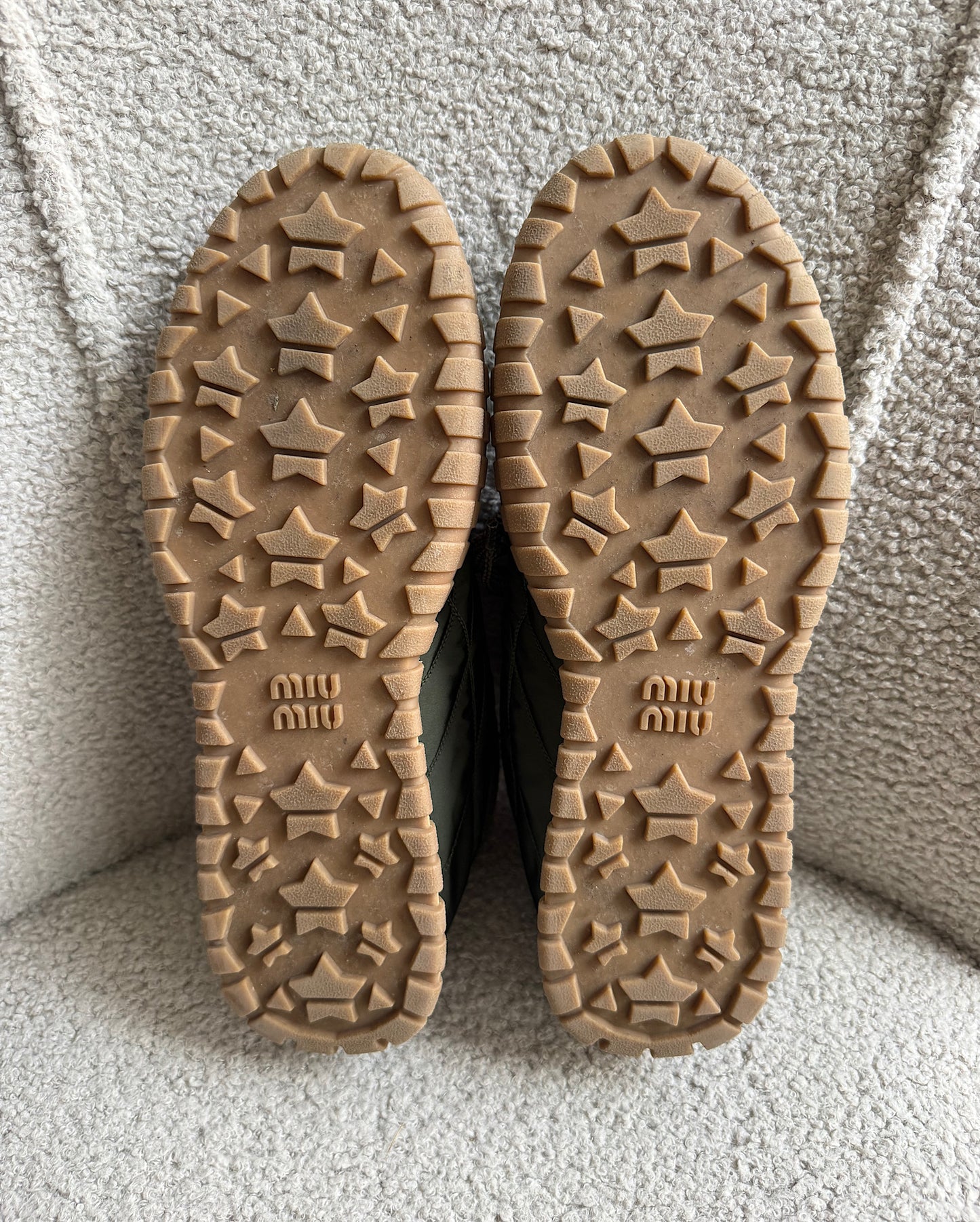 Khaki Tyre Trainers ~ Size 6.5