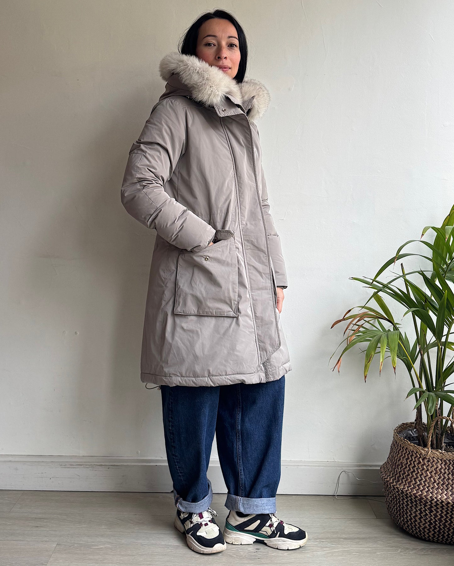 Grey Parka ~ Size M