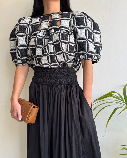 Sea New York Quilted Top ~ Size XS