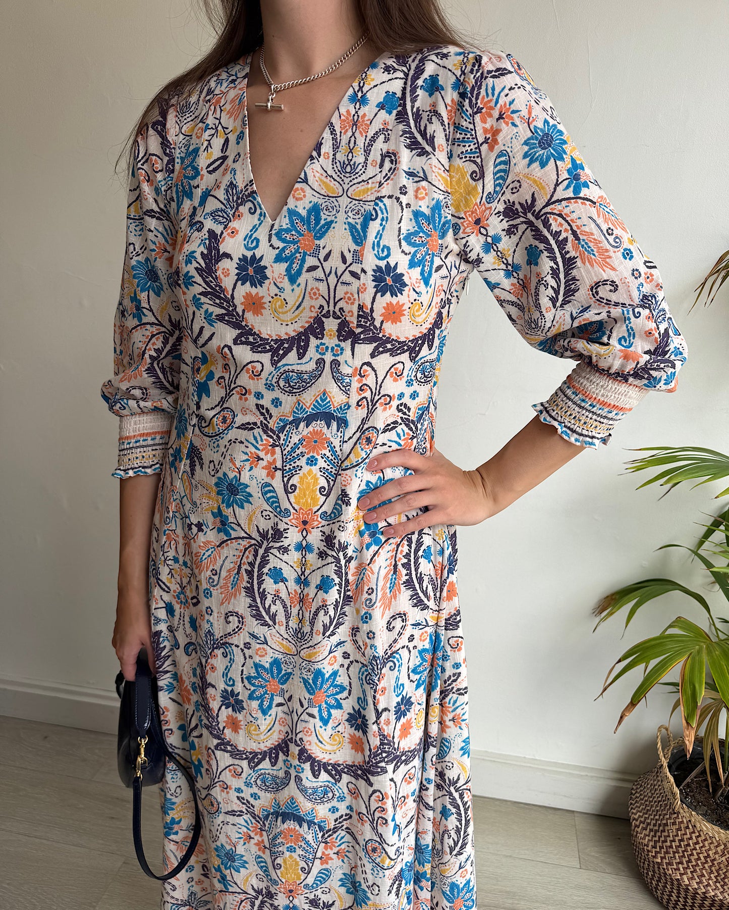 Patterned Dress ~ Size 8