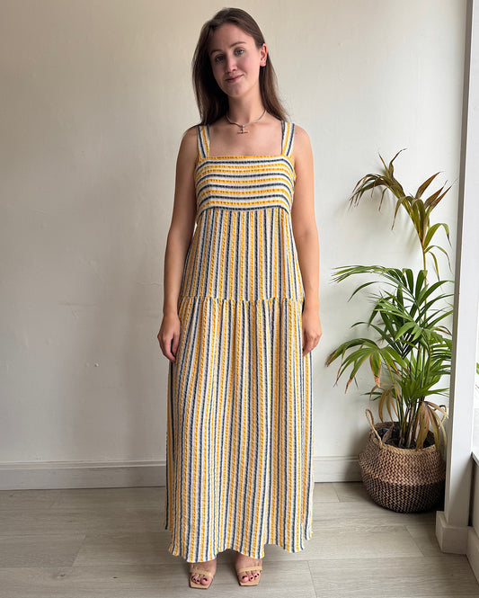 Striped Dress ~ Size 12