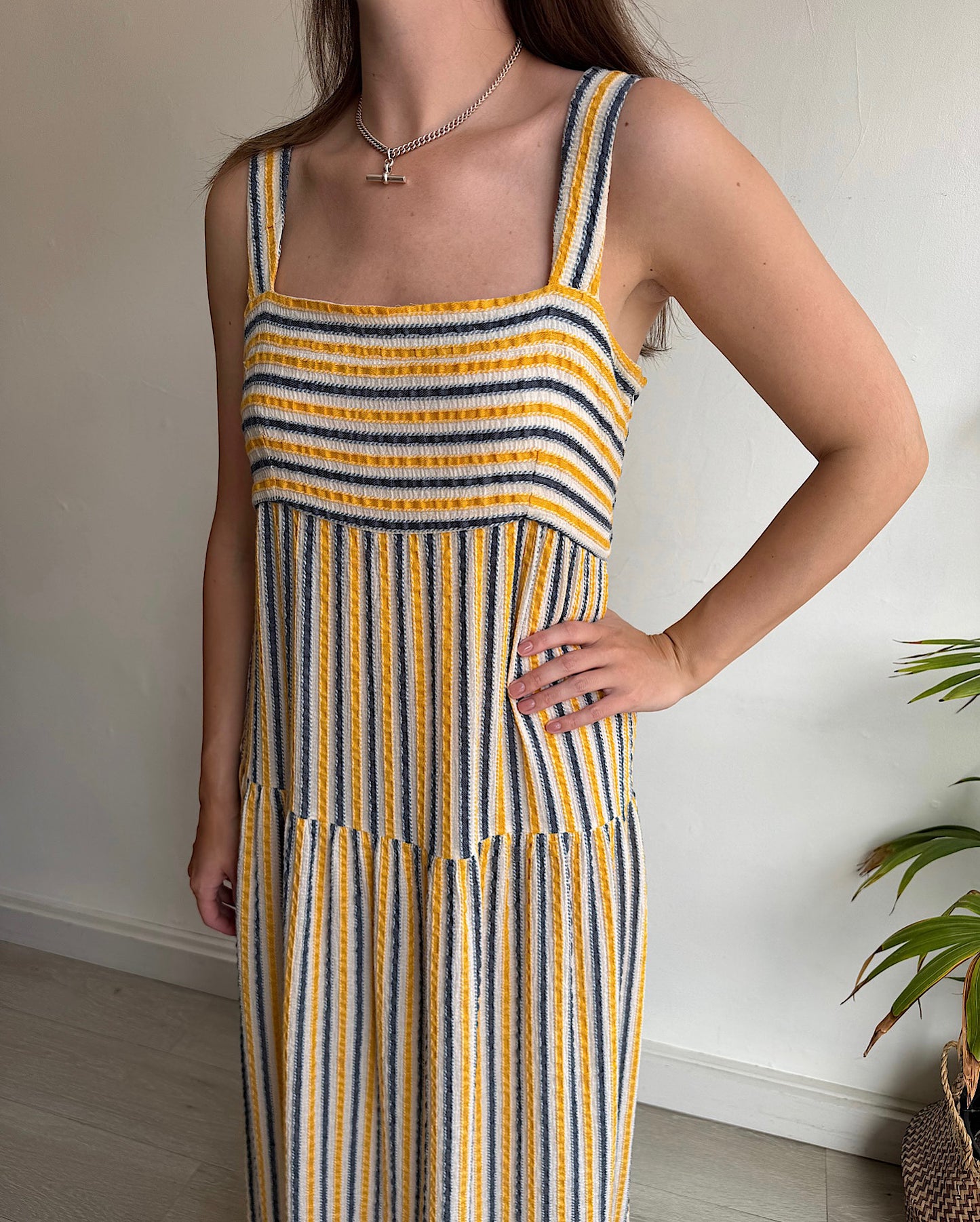 Striped Dress ~ Size 12