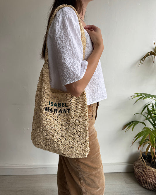 Praia Raffia Tote
