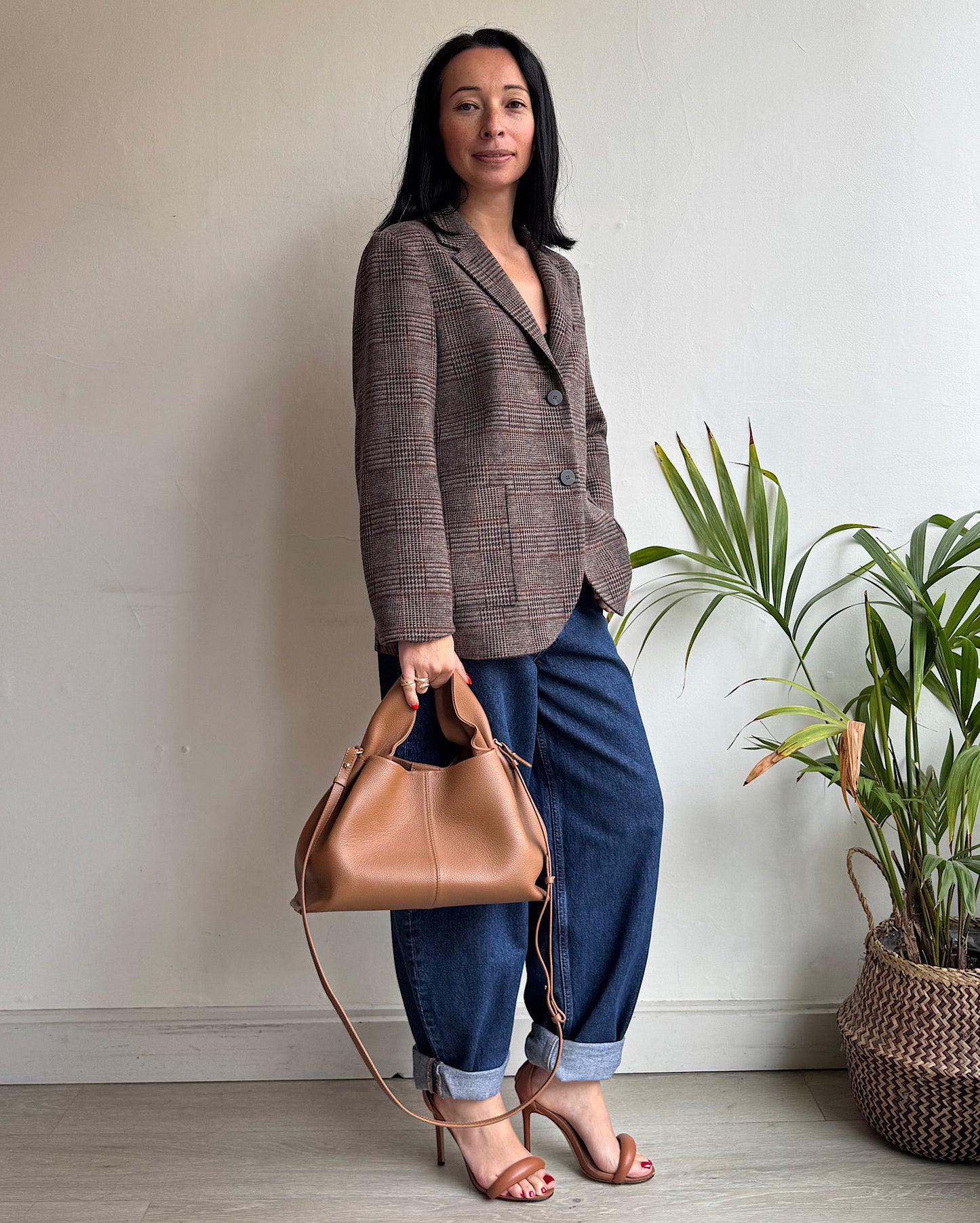 Houndstooth Check Jacket ~ Size 10