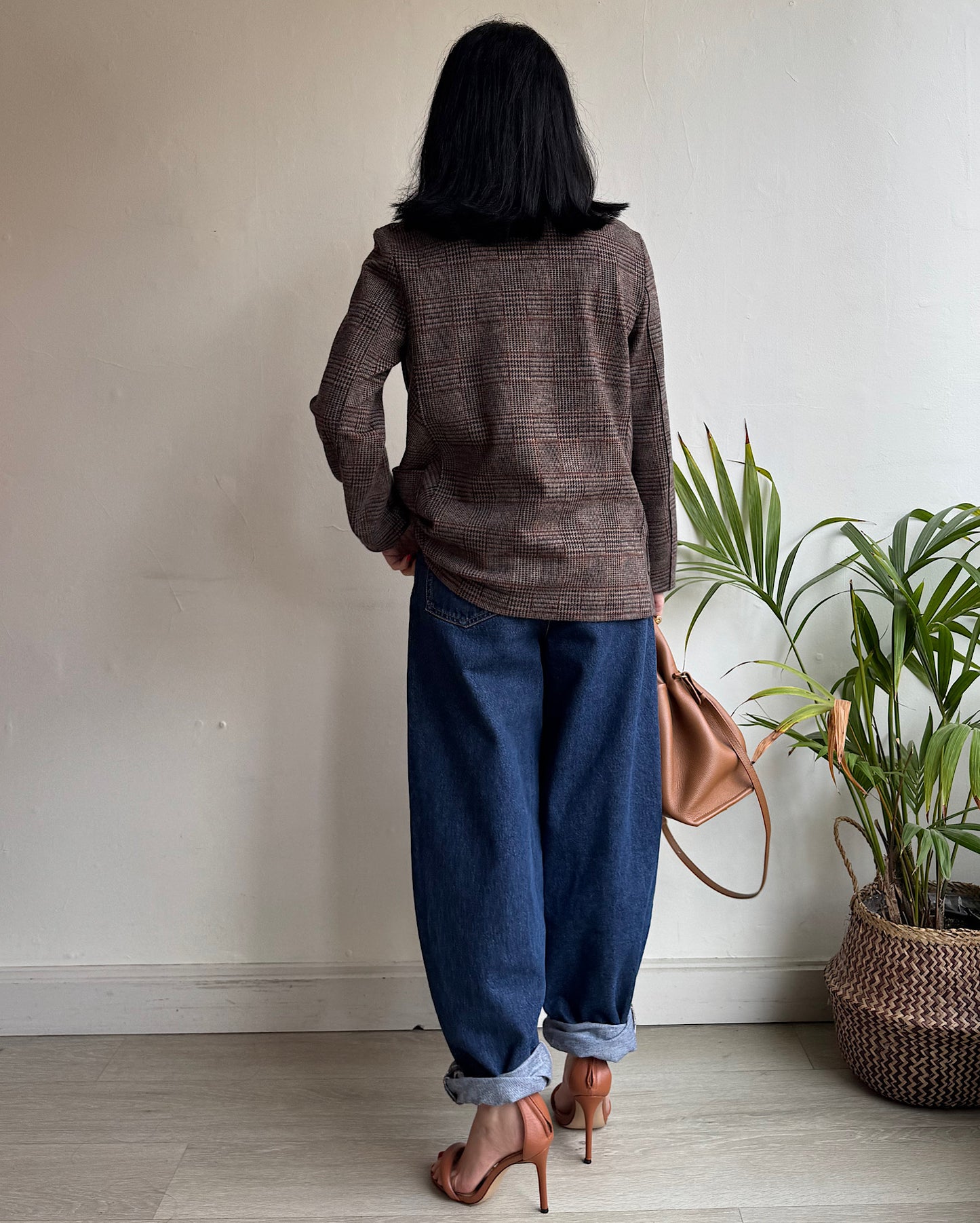 Houndstooth Check Jacket ~ Size 10