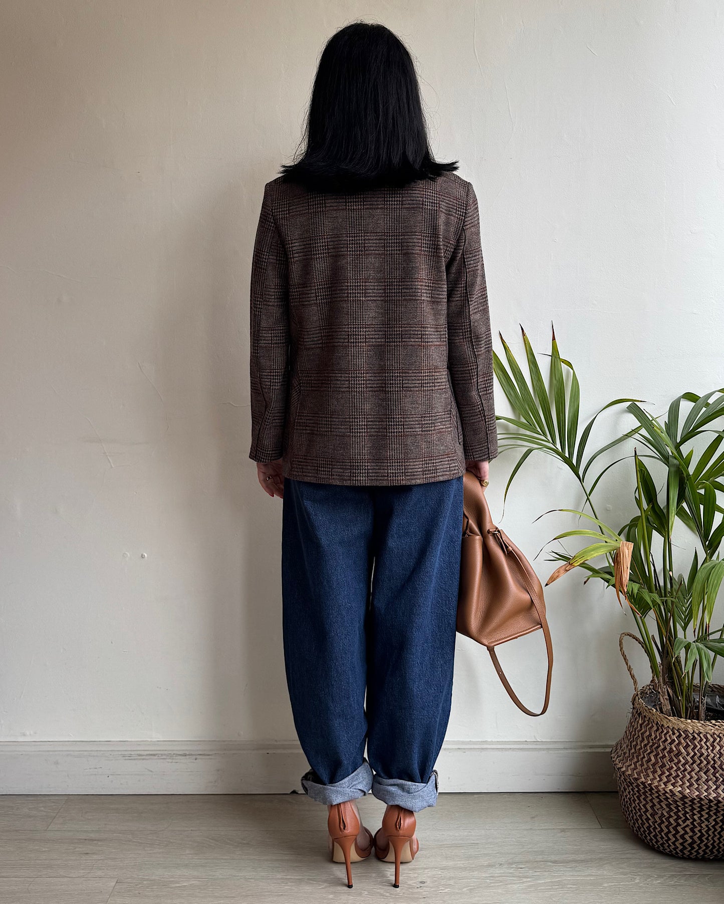 Houndstooth Check Jacket ~ Size 10