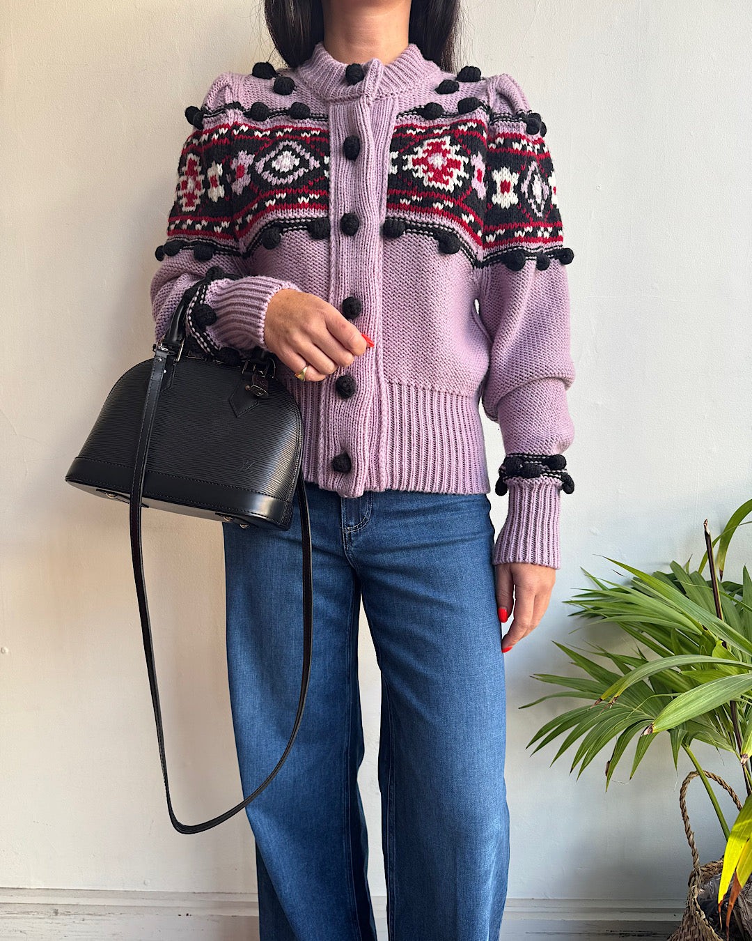 Hayley Menzies Pom Pom Cardigan ~ Size XS