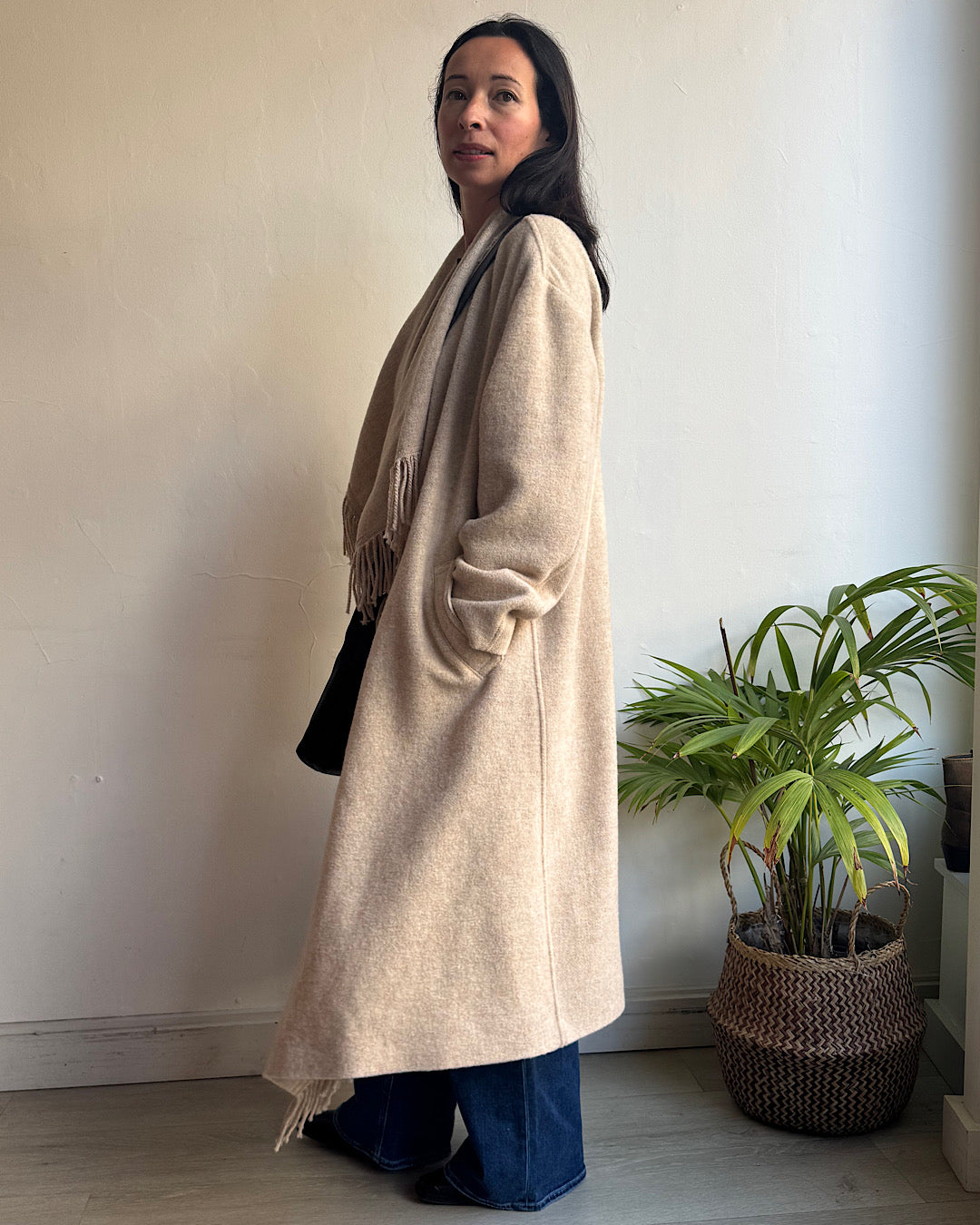 Isabel Marant Cream Blanket Coat ~ Oversized 6