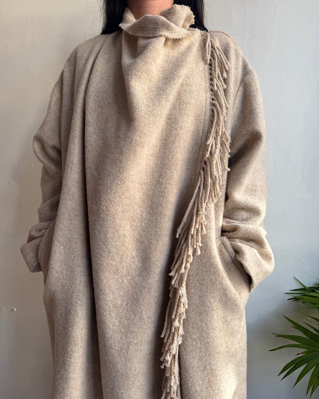 Isabel Marant Cream Blanket Coat ~ Oversized 6