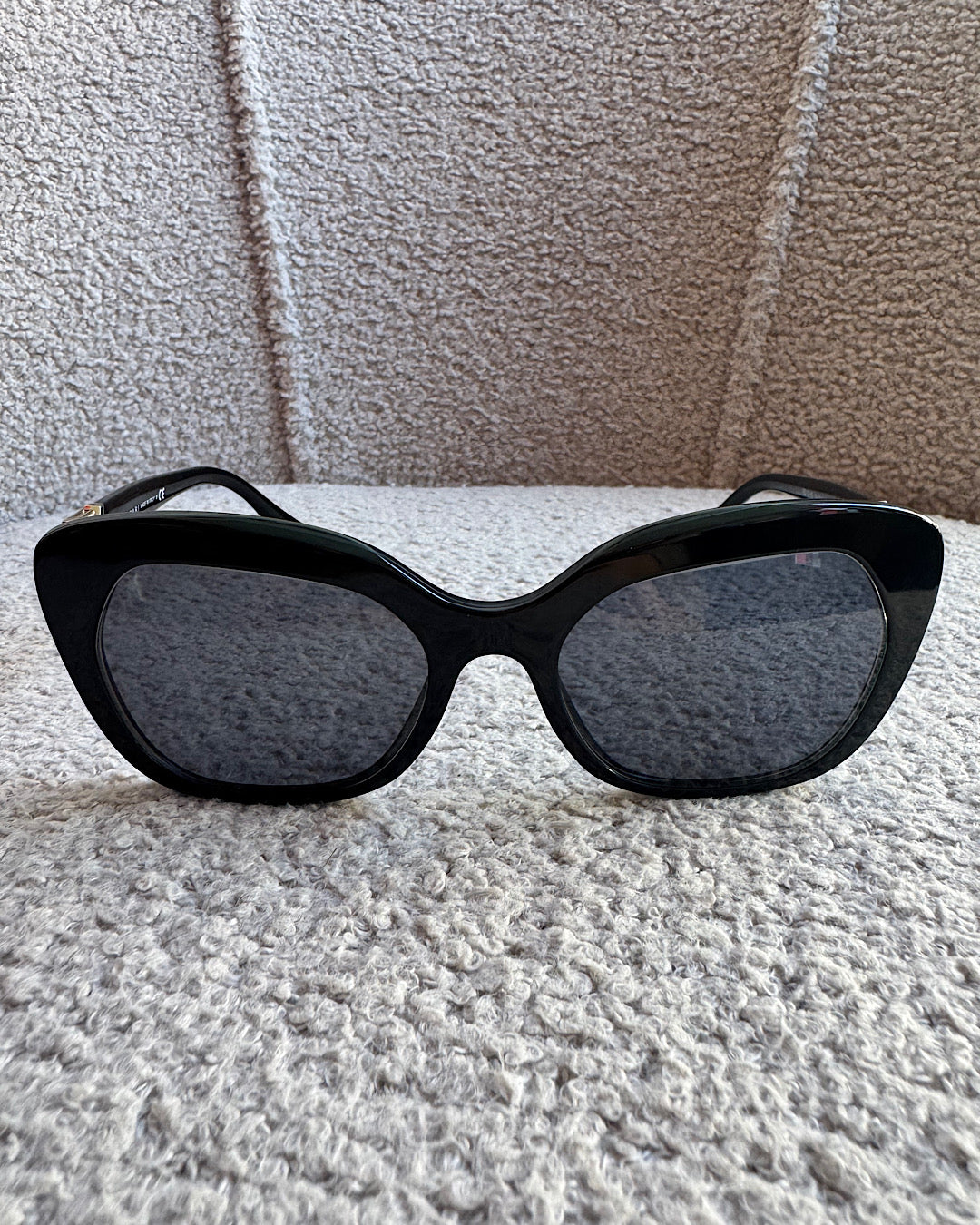Bulgari Black Embellished Sunglasses