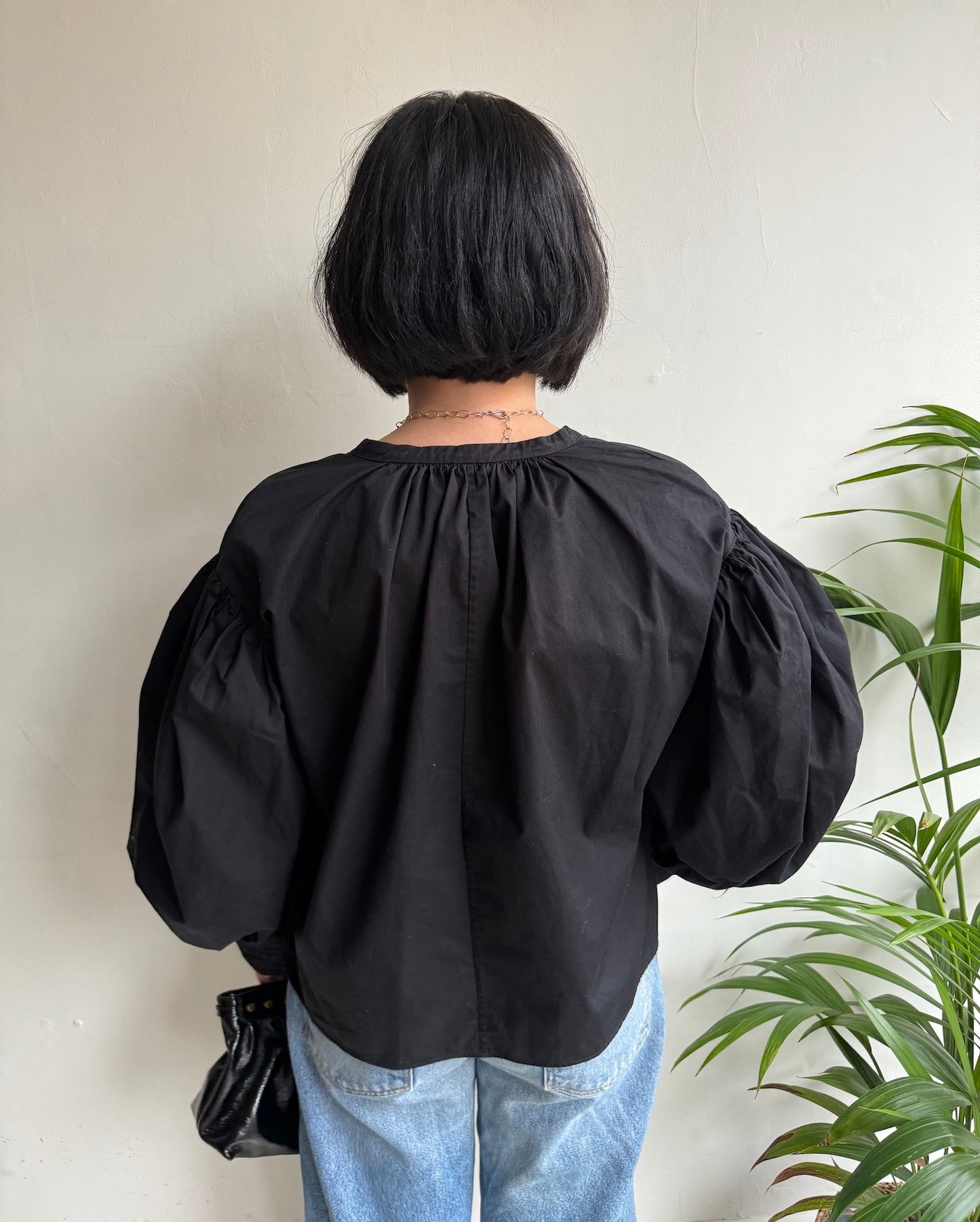 Black Isabel Marant Blouse ~ Size 8/10 rear view