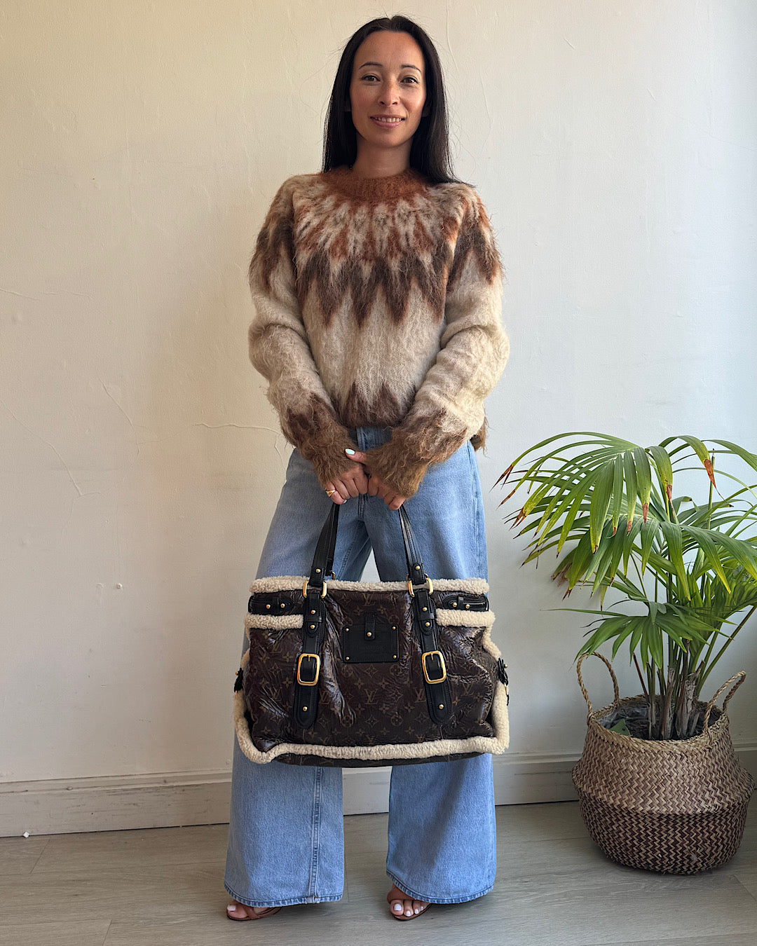 Isabel Marant Rust Natania Mohair Knit ~ Size 8