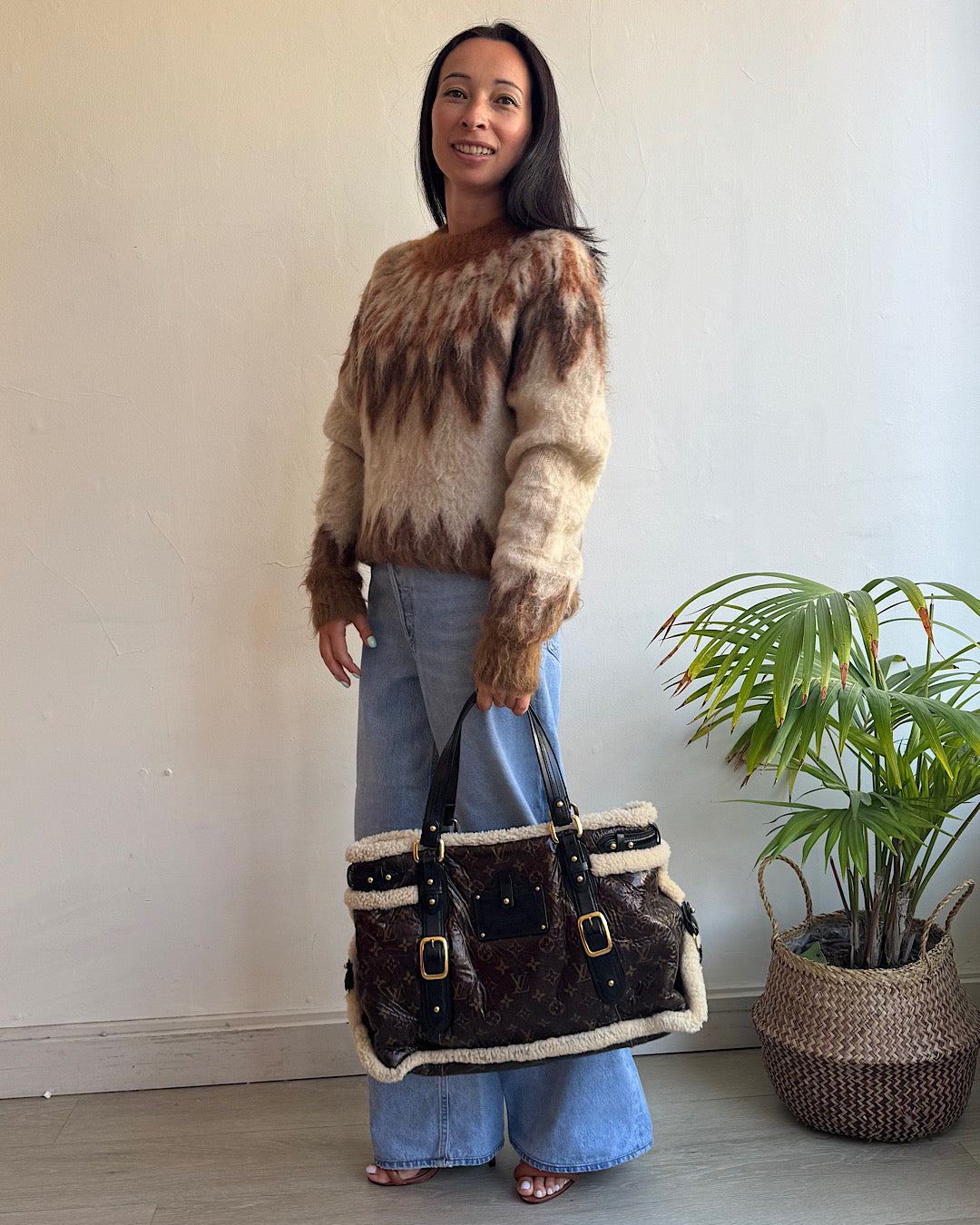 Isabel Marant Rust Natania Mohair Knit ~ Size 8