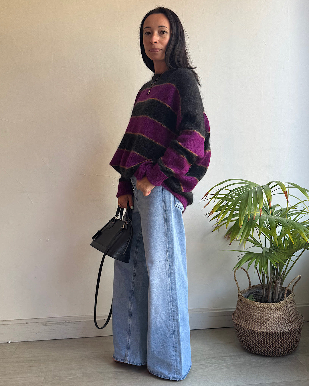 Isabel Marant Striped Mohair Jumper ~Size 8/10