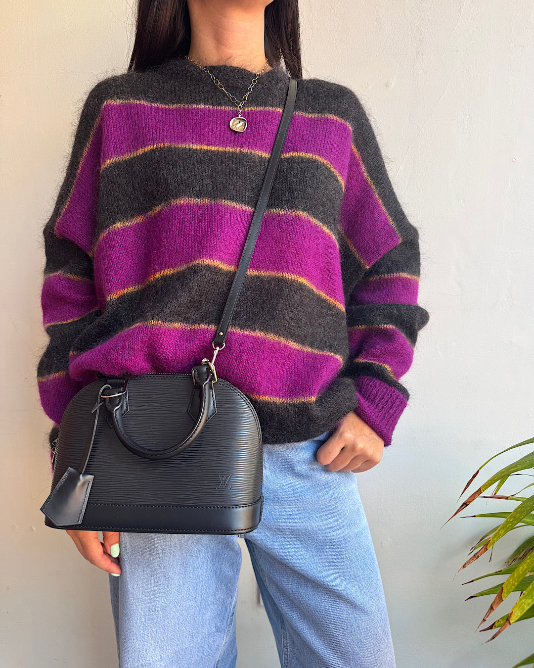 Isabel Marant Striped Mohair Jumper ~Size 8/10